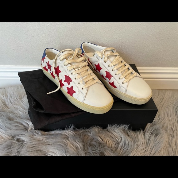 Saint Laurent Court Classic SL/06 Star Sneaker35.5 - Picture 6 of 9